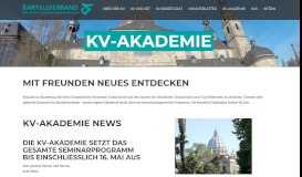 
							         KV-Akademie - Kartellverband								  
							    