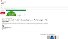 
							         Kwasu Student Portal | Kwasu Payment Portal Login | Places to Visit ...								  
							    