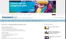
							         Kwik-Fit Insurance (KFIS) .. - Insurance Age								  
							    
