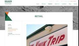 
							         Kwik Trip Stores, Inc. - Braun Intertec								  
							    