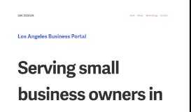 
							         LA Business Portal — SSK Design								  
							    