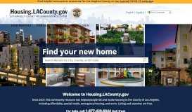 
							         LA County Housing Resource Center | LA County Apartments | LA ...								  
							    