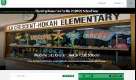 
							         La Crescent-Hokah Public Schools								  
							    