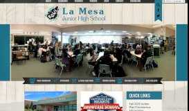
							         La Mesa Junior High								  
							    