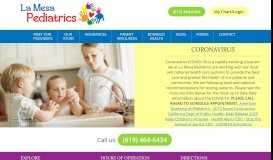 
							         La Mesa Pediatrics: Home								  
							    