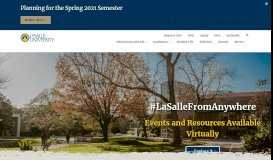 
							         La Salle University								  
							    