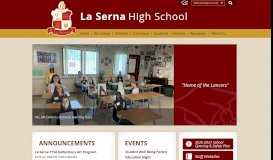 
							         La Serna High School								  
							    
