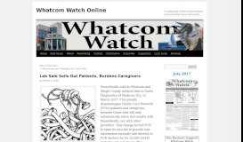 
							         Lab Sale Sells Out Patients, Burdens Caregivers | Whatcom Watch ...								  
							    