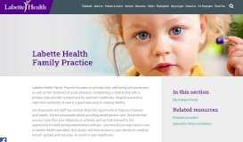 
							         Labette Health Family Practice | Labette Health								  
							    