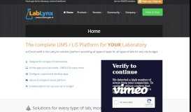 
							         LabLynx LIMS (Laboratory Information Management System ...								  
							    