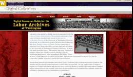 
							         Labor Archives Digital Resources Portal - University of Washington ...								  
							    