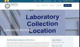 
							         Laboratory Services - DaySpring Integrative Wellness								  
							    