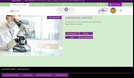 
							         Laboratory Services | Royal Bahrain Hospital | Bahrain hospitals and ...								  
							    
