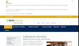 
							         Laboratory Services | Uniontown Hospital								  
							    