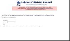 
							         Laborers District Council								  
							    