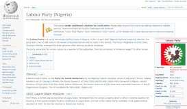 
							         Labour Party (Nigeria) - Wikipedia								  
							    