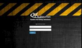 
							         LABOURNET | Log in								  
							    