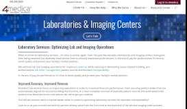 
							         Labs & Imaging Centers: Secure, Web-based Patient Data ... - 4medica								  
							    