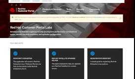 
							         Labs - Red Hat Customer Portal								  
							    