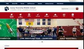 
							         Lacey Township Middle School / Homepage								  
							    