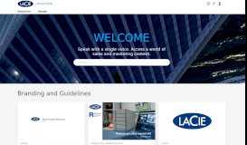 
							         LaCie Brand Portal								  
							    