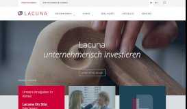
							         Lacuna GmbH | Unternehmerisch investieren mit Value-Ansatz								  
							    