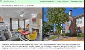 
							         Ladera | WillMax Apartments | Apartments in North Dallas, TX ...								  
							    