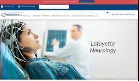 
							         Lafayette Neurology - Unity Healthcare								  
							    