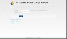 
							         Lafayette School Corp. - Payroll Portal								  
							    
