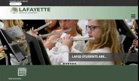 
							         Lafayette School District								  
							    