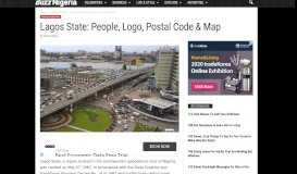 
							         Lagos State: People, Logo, Postal Code, Map, Population, Quick Facts								  
							    