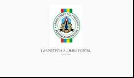 
							         Lagos State Polytechnic | Alumni Association								  
							    