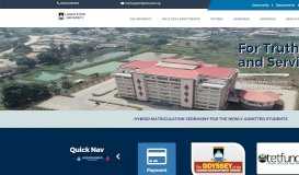 
							         Lagos State University								  
							    