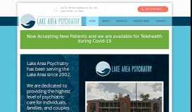 
							         Lake Area Psychiatry								  
							    