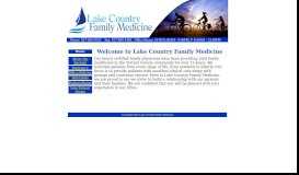 
							         Lake Country Family Medicine								  
							    
