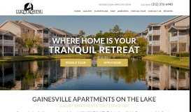 
							         Lake Crossing: Gainesville Lakefront Apartments								  
							    