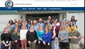 
							         Lake Forest Academy - New Hanover County Schools								  
							    