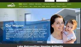 
							         Lake Metropolitan Housing Authority								  
							    