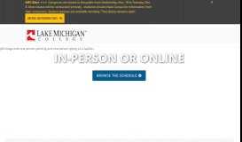 
							         Lake Michigan College: Home Page								  
							    