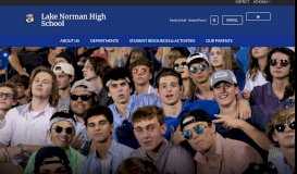 
							         Lake Norman High School / Overview - Iredell-Statesville Schools								  
							    