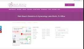 
							         Lake Worth, FL: Obstetricians: Palm Beach Obstetrics & Gynecology								  
							    