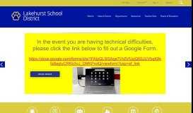 
							         Lakehurst School District / Homepage								  
							    