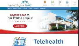 
							         Lakeland Regional Health | Hospital in Lakeland FL								  
							    