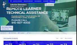 
							         Lakeview Elementary - Sarasota County Schools								  
							    