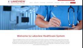 
							         Lakeview Healthcare System								  
							    