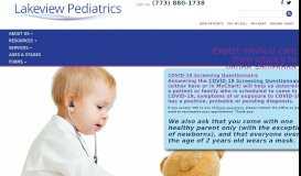 
							         Lakeview Pediatrics: Home | Chicago, IL								  
							    