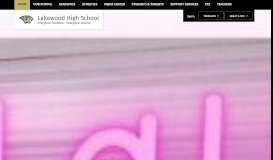
							         Lakewood High School / Homepage - Sampson County Schools								  
							    