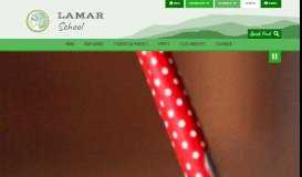
							         Lamar School / Homepage - WCDE								  
							    