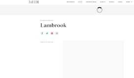 
							         Lambrook Prep School Fees & Results: 2019 Tatler Schools Guide ...								  
							    
