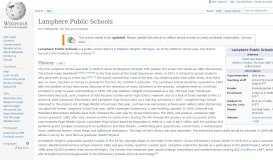 
							         Lamphere Public Schools - Wikipedia								  
							    